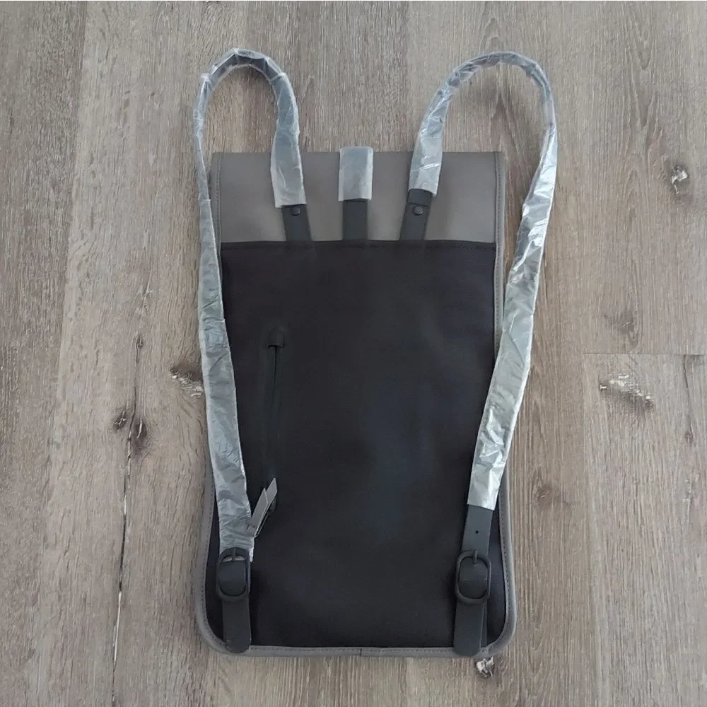 NEW Rains 1220 Waterproof Backpack in Charcoal Scentsy Logo